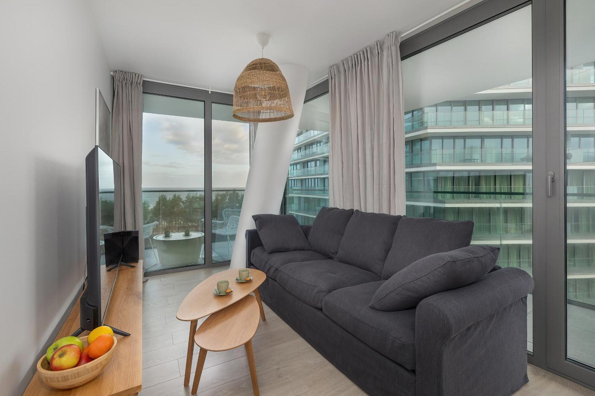 Lux Sea Towers - Wellness Spa, Gym & Beach - Seaview By Rent Like Home Miedzyzdroje Eksteriør bilde