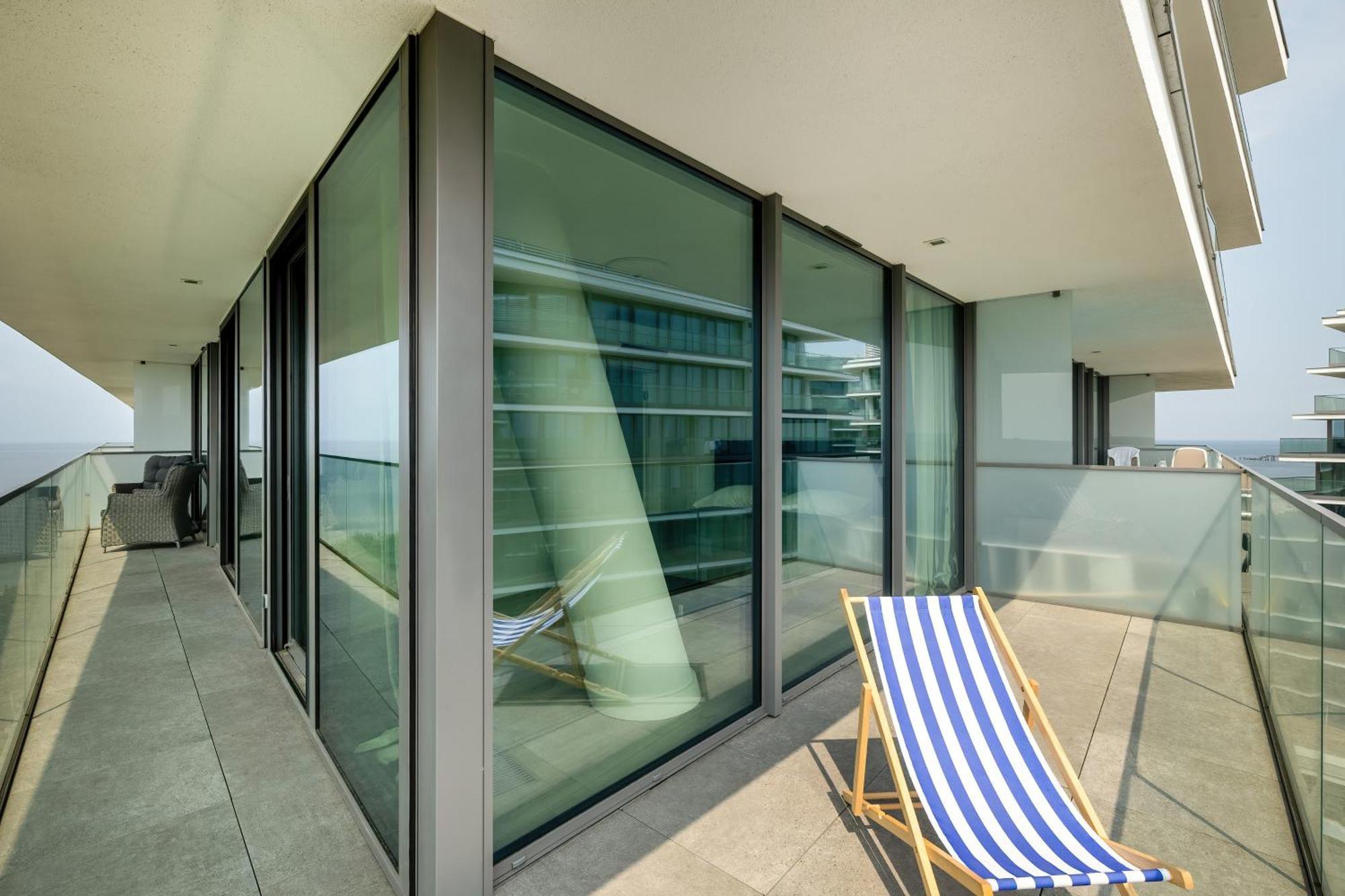 Lux Sea Towers - Wellness Spa, Gym & Beach - Seaview By Rent Like Home Miedzyzdroje Eksteriør bilde