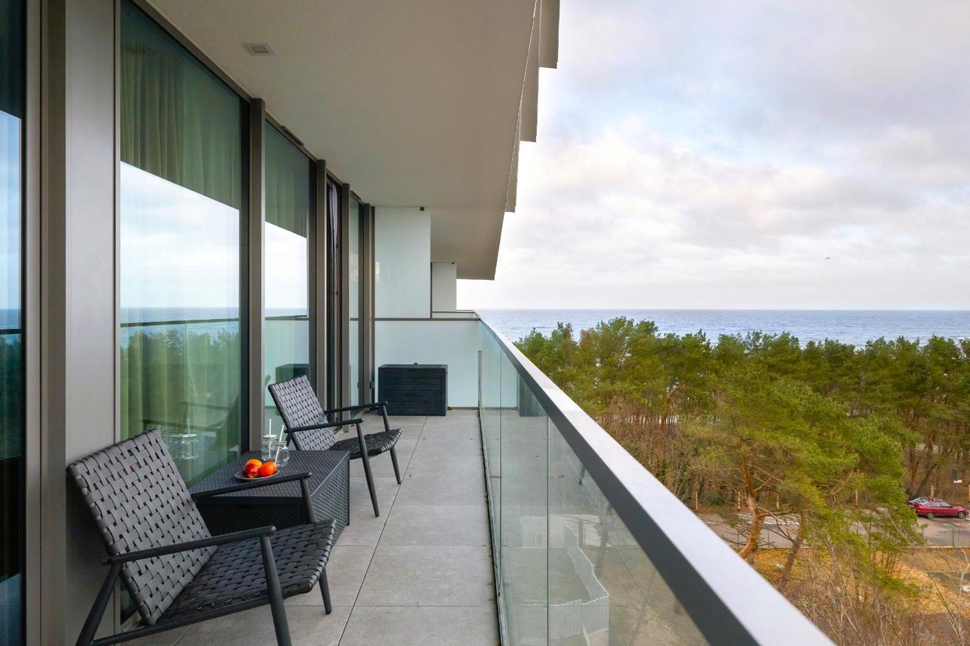 Lux Sea Towers - Wellness Spa, Gym & Beach - Seaview By Rent Like Home Miedzyzdroje Eksteriør bilde