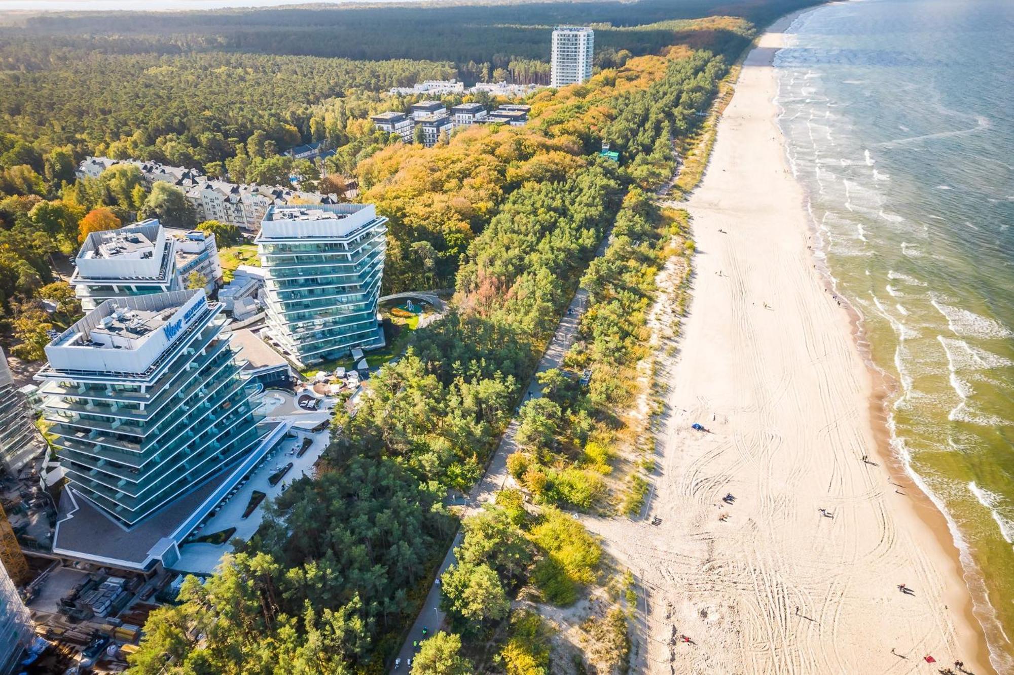Lux Sea Towers - Wellness Spa, Gym & Beach - Seaview By Rent Like Home Miedzyzdroje Eksteriør bilde