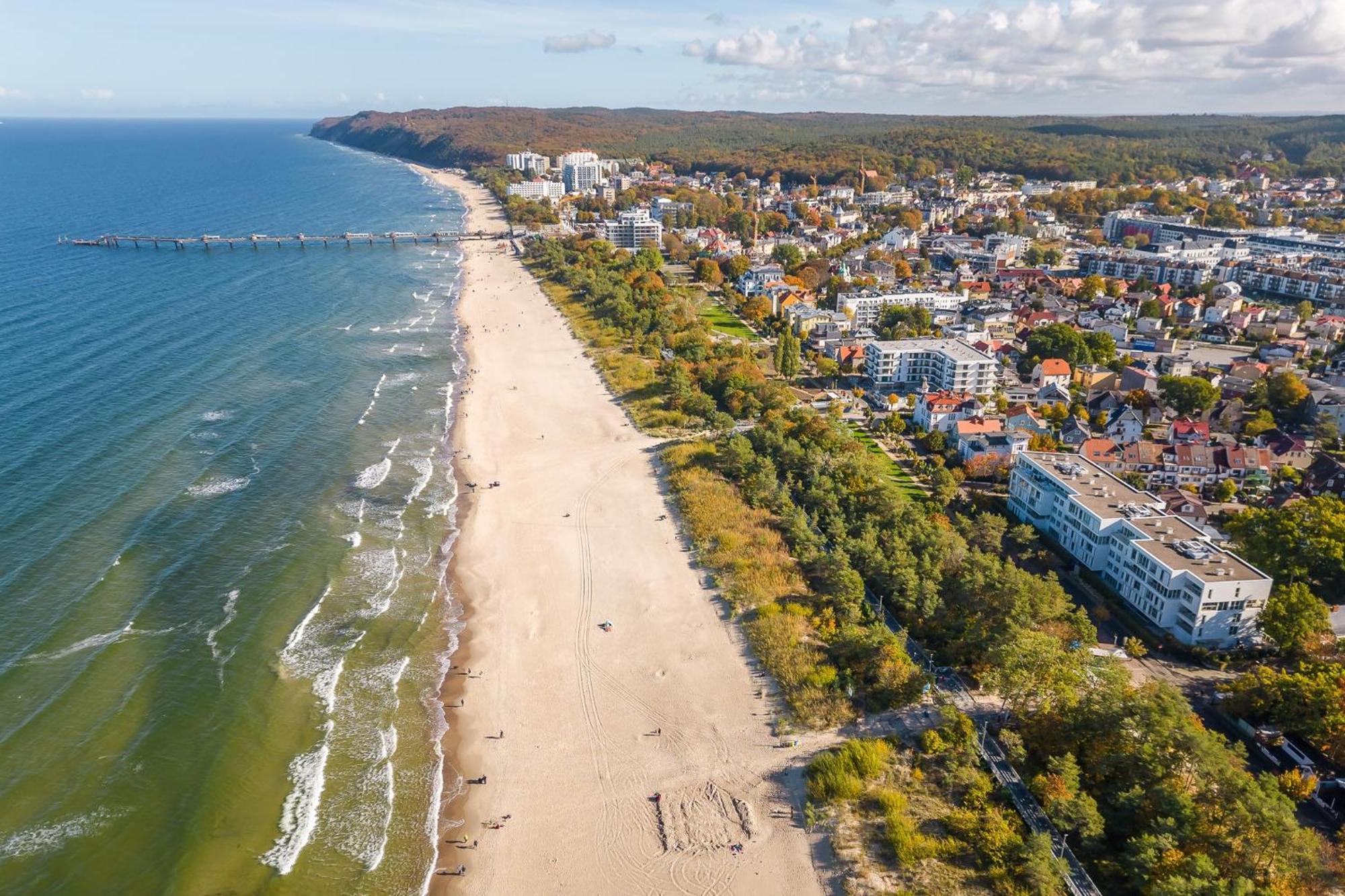 Lux Sea Towers - Wellness Spa, Gym & Beach - Seaview By Rent Like Home Miedzyzdroje Eksteriør bilde
