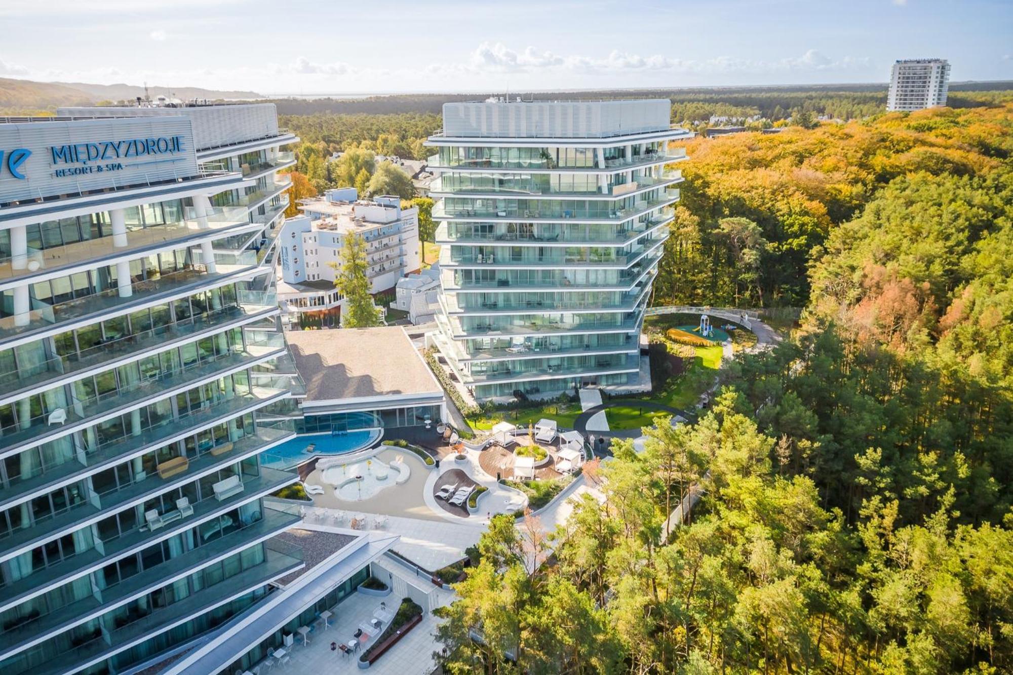 Lux Sea Towers - Wellness Spa, Gym & Beach - Seaview By Rent Like Home Miedzyzdroje Eksteriør bilde